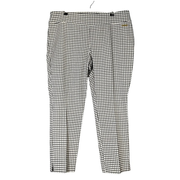 Women’s Counterparts Pull On Stretch Pants Black and White Plaid Size PXL - Picture 1 of 7